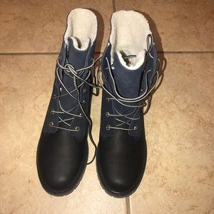 Never worn Timberland boots